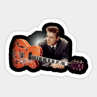 C'mon Everybody Coolness Eddie Iconic Music Couture Graphic Tee Sticker